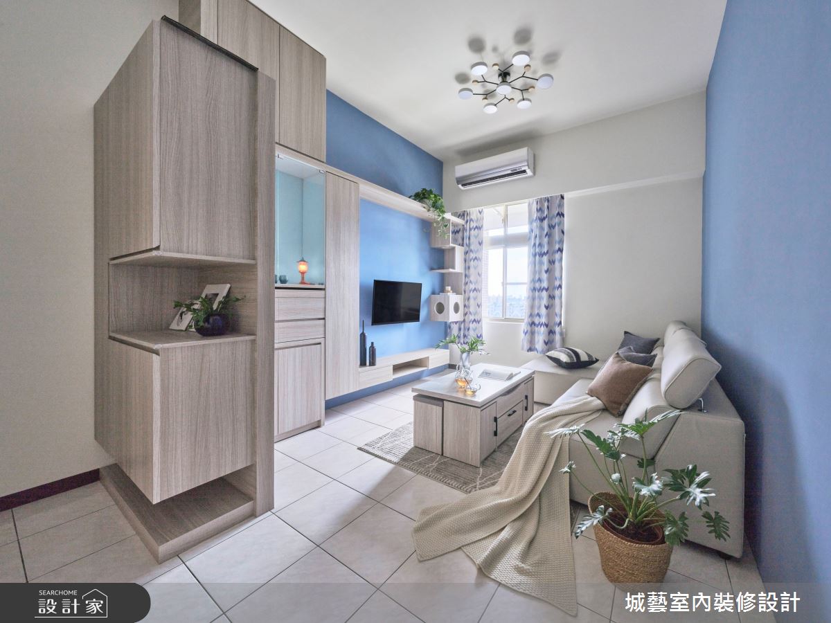 21坪新成屋(5年以下)＿北歐風玄關客廳佛堂案例圖片＿城藝空間設計＿城藝_北歐日光之4
