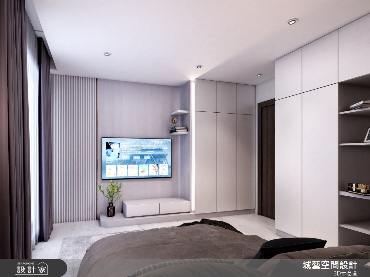 116坪新成屋(5年以下)＿混搭風臥室案例圖片＿城藝空間設計＿城藝_15之3