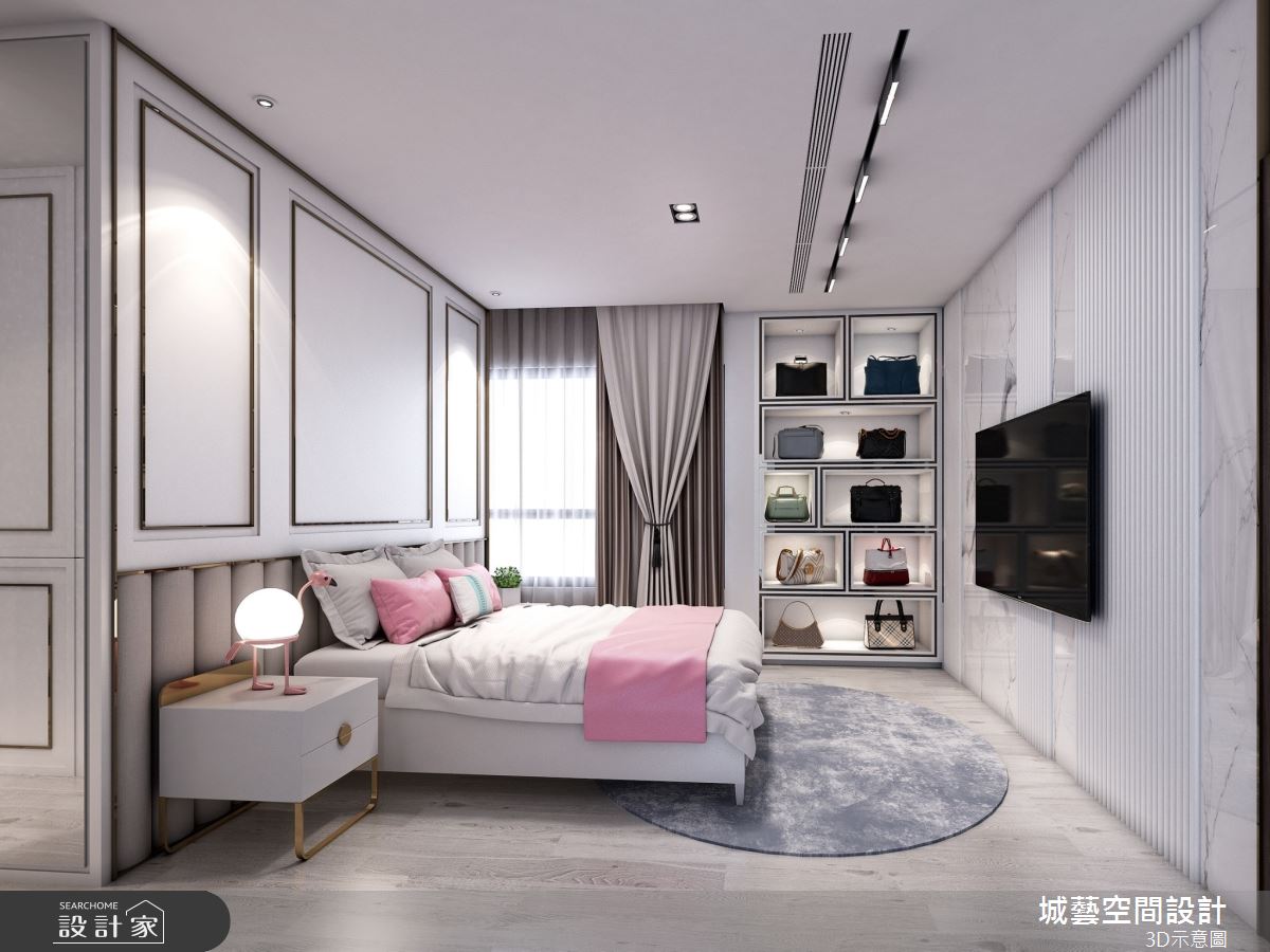 69坪新成屋(5年以下)＿混搭風臥室案例圖片＿城藝空間設計＿城藝_18之13