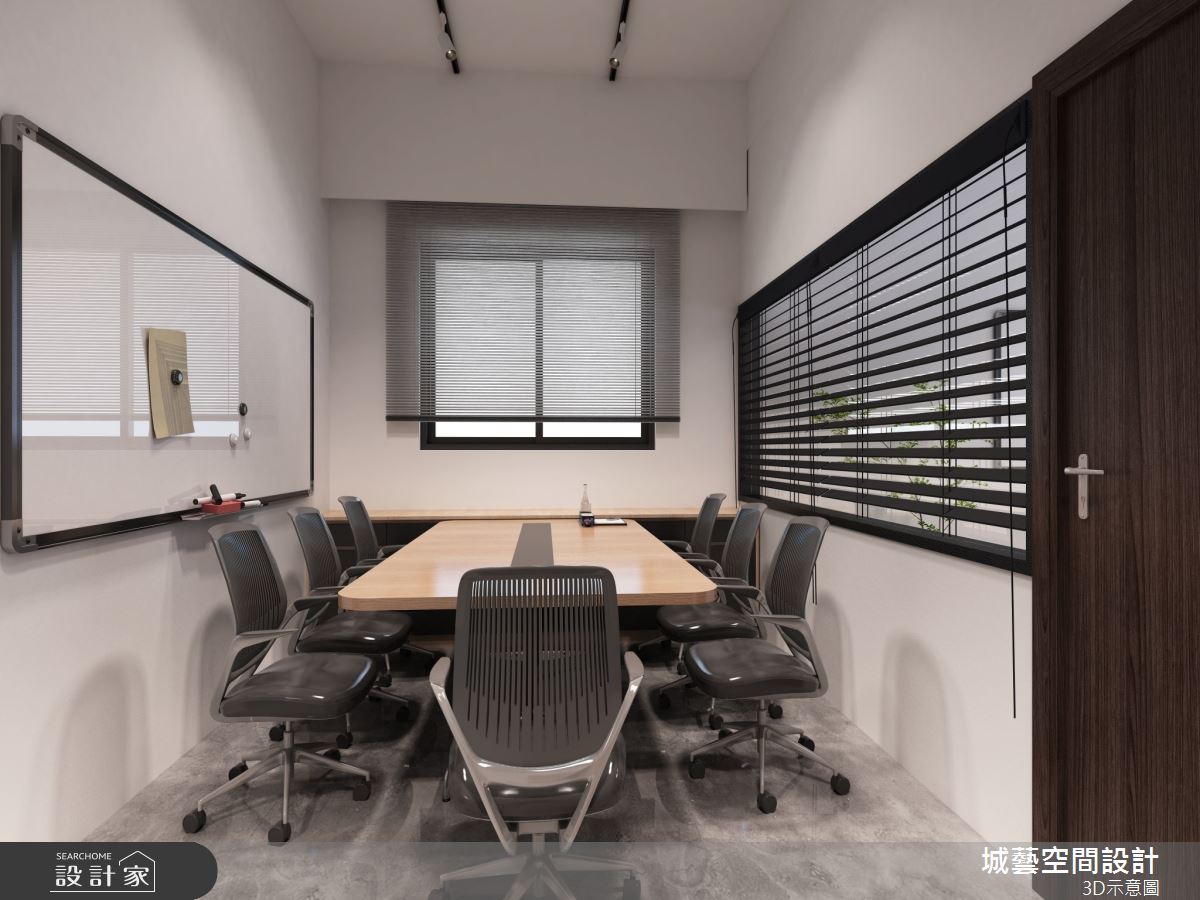 300坪毛胚屋＿北歐風工作區案例圖片＿城藝空間設計＿城藝_棲居詩篇之5