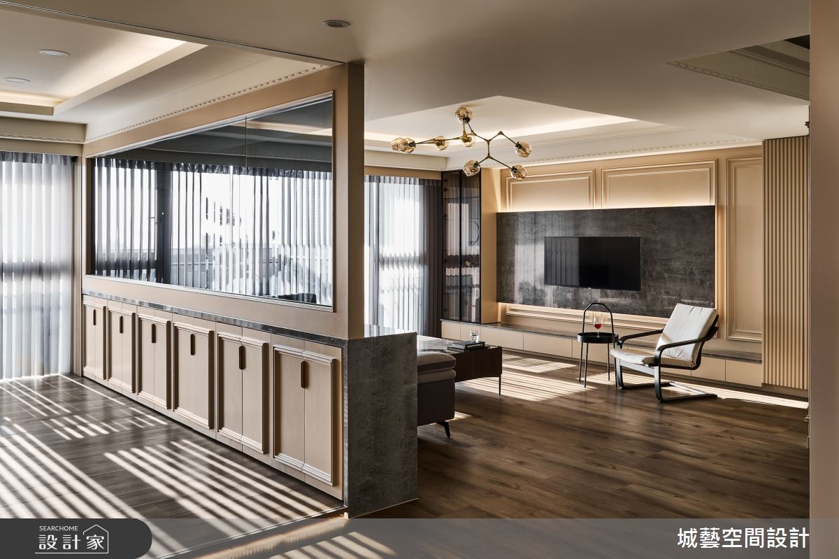 45坪毛胚屋＿新古典客廳多功能室案例圖片＿城藝空間設計＿城藝_21之8