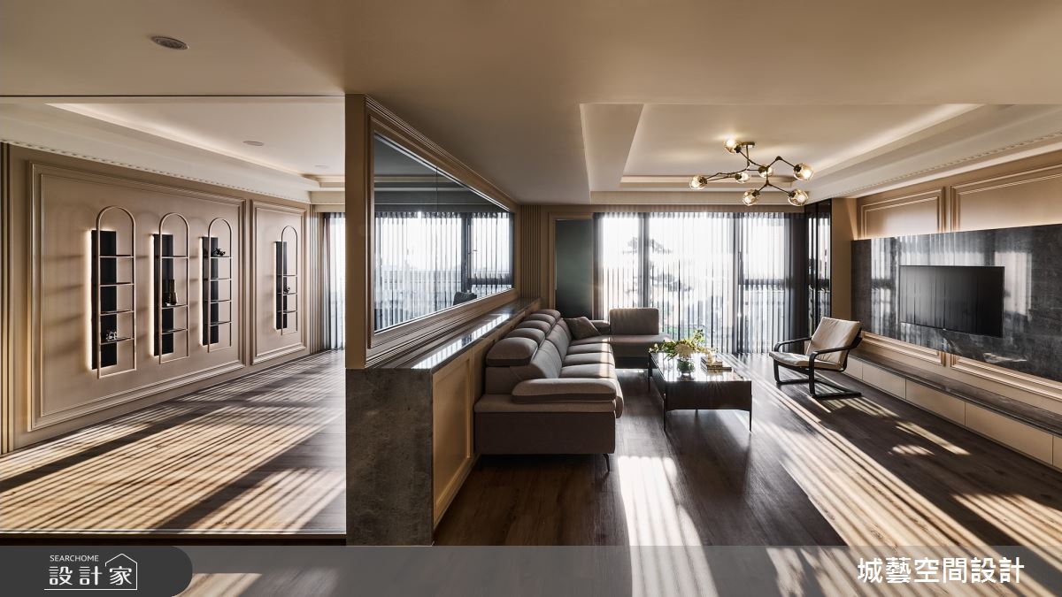 45坪毛胚屋＿新古典客廳多功能室案例圖片＿城藝空間設計＿城藝_21之6