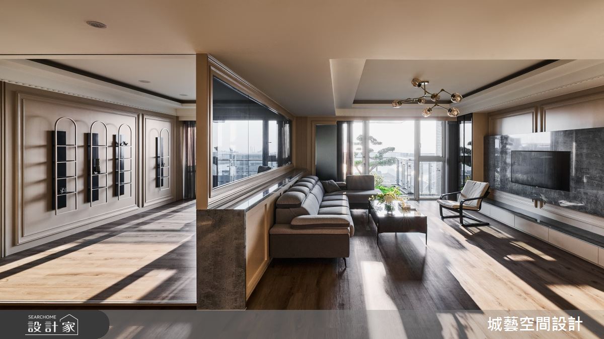 45坪毛胚屋＿新古典客廳多功能室案例圖片＿城藝空間設計＿城藝_21之7