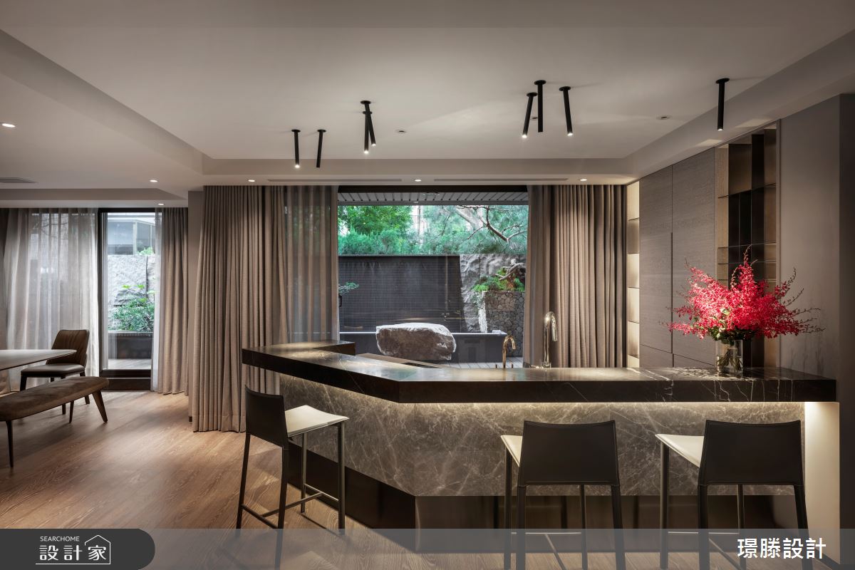 150坪老屋(16~30年)＿現代風吧檯案例圖片＿璟滕設計＿璟滕_潺芸聲湛之10