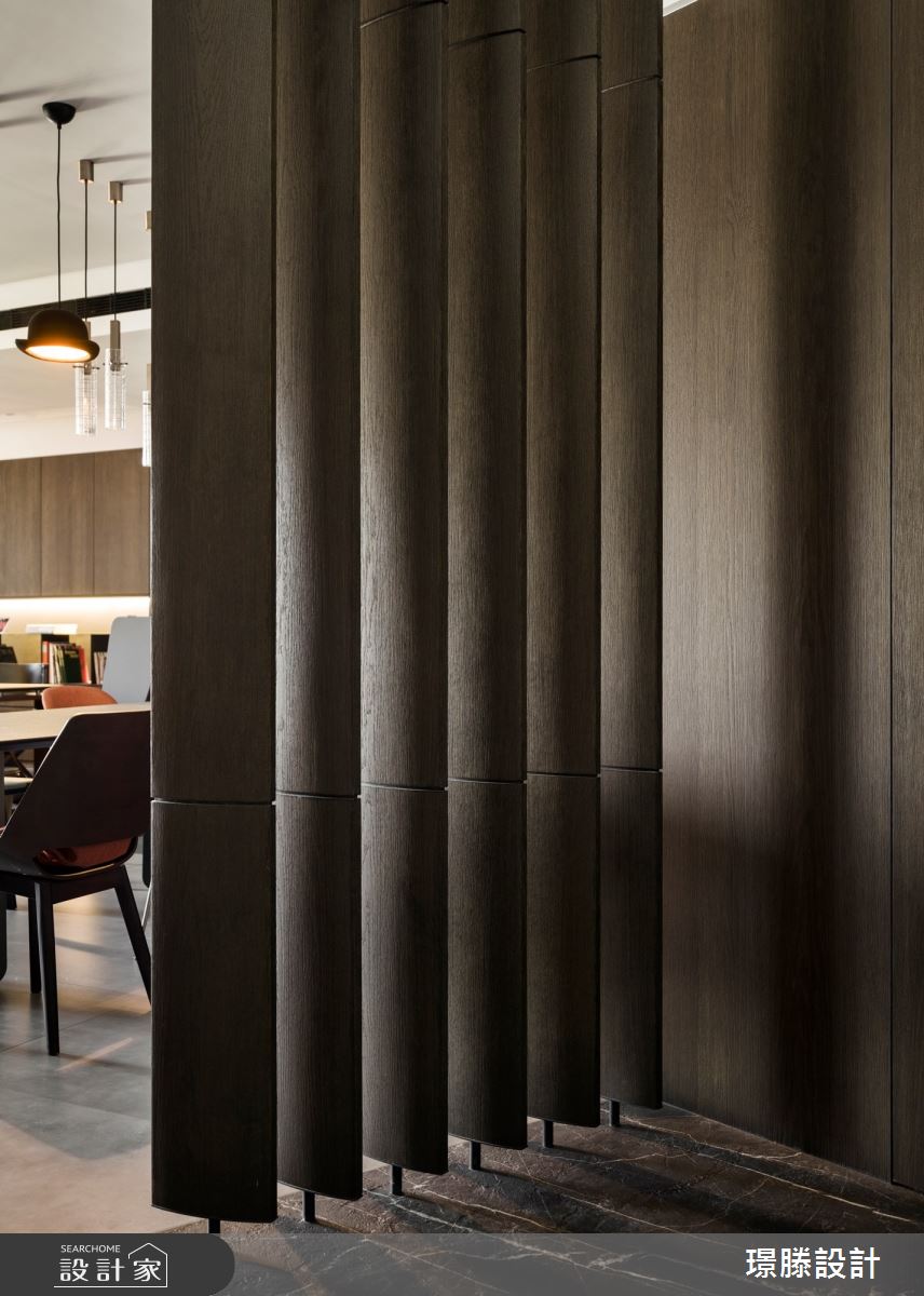 47坪新成屋(5年以下)＿現代風玄關案例圖片＿璟滕設計＿璟滕_茫原栗色之2