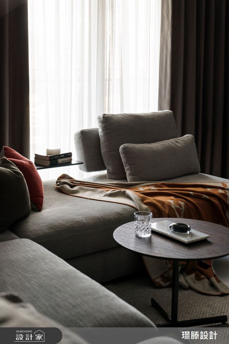 48坪預售屋＿現代風客廳案例圖片＿璟滕設計＿璟滕_輕湘調之6