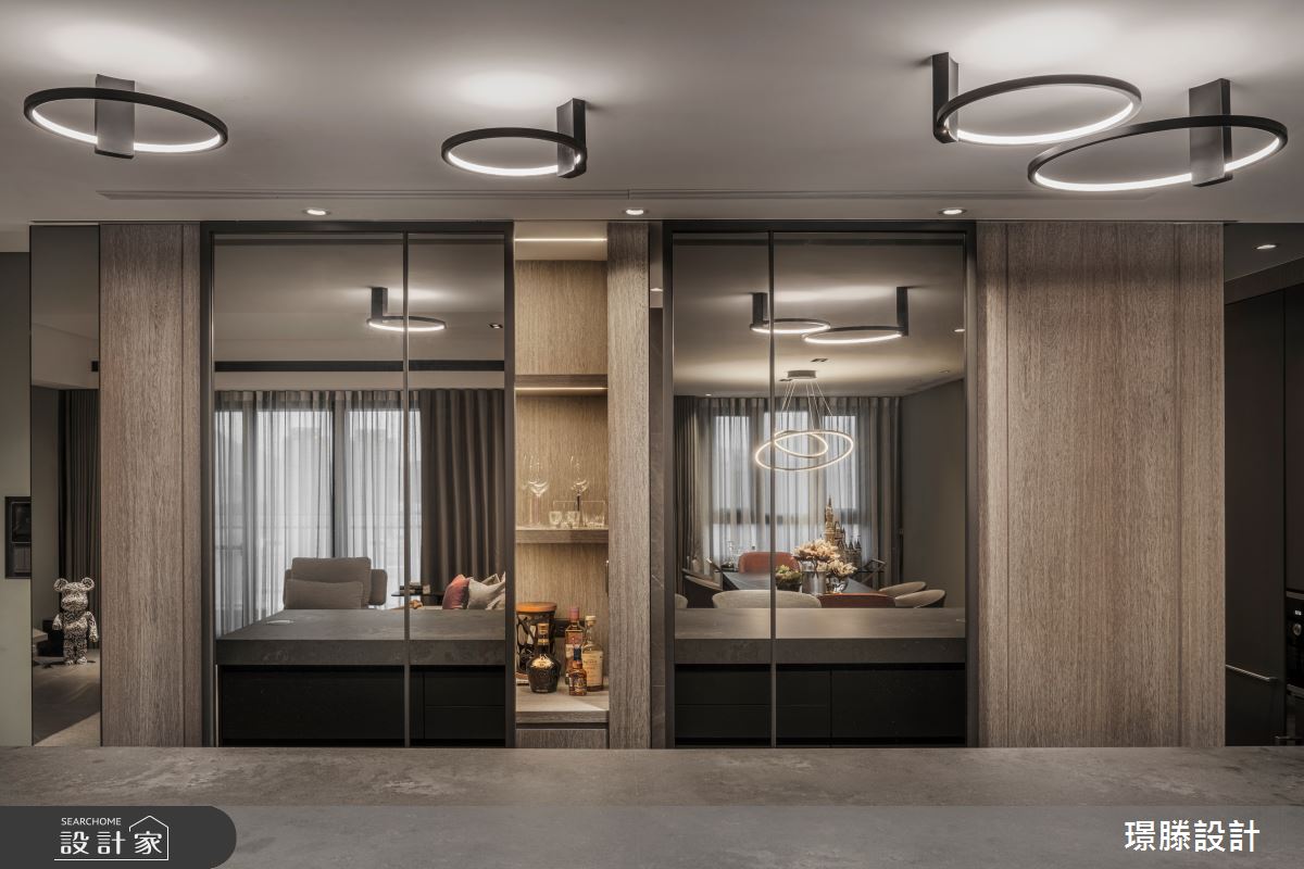 48坪預售屋＿現代風餐廳吧檯中島案例圖片＿璟滕設計＿璟滕_輕湘調之9