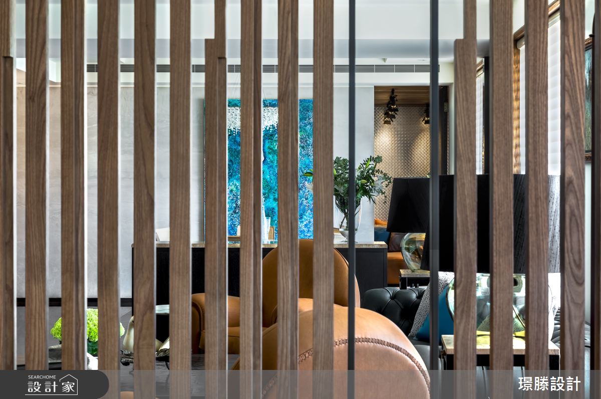 120坪新成屋(5年以下)＿混搭風客廳案例圖片＿璟滕設計＿璟滕_俯拾為藝之6