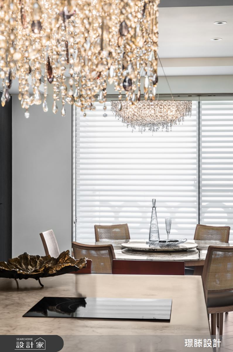 120坪新成屋(5年以下)＿混搭風餐廳中島案例圖片＿璟滕設計＿璟滕_俯拾為藝之13