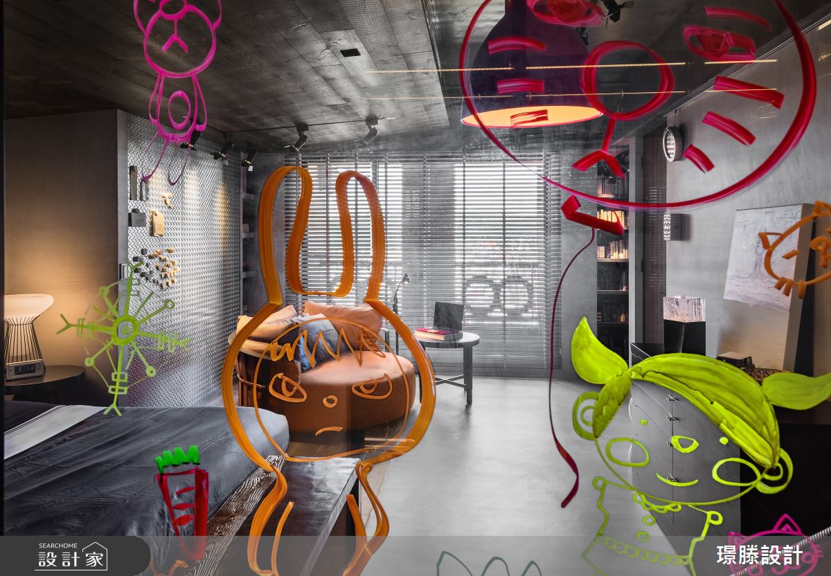 120坪新成屋(5年以下)＿混搭風臥室案例圖片＿璟滕設計＿璟滕_俯拾為藝之19