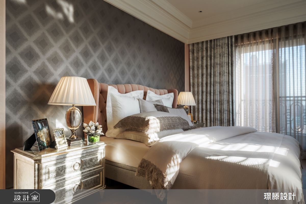 105坪新成屋(5年以下)＿新古典臥室案例圖片＿璟滕設計＿璟滕_藝景齊匯而綻之14