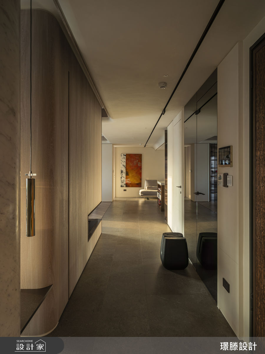 70坪毛胚屋＿現代風玄關案例圖片＿璟滕設計＿璟滕_10之2
