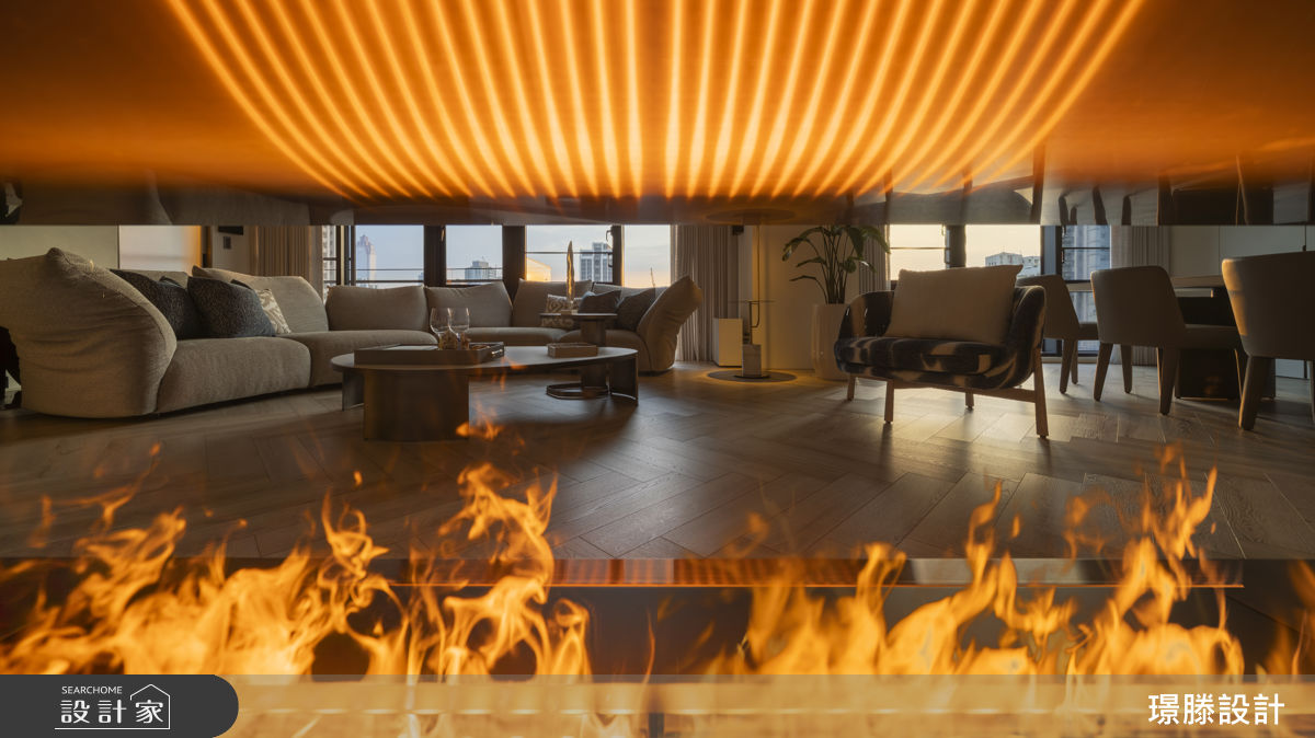 70坪毛胚屋＿現代風客廳餐廳案例圖片＿璟滕設計＿璟滕_10之8