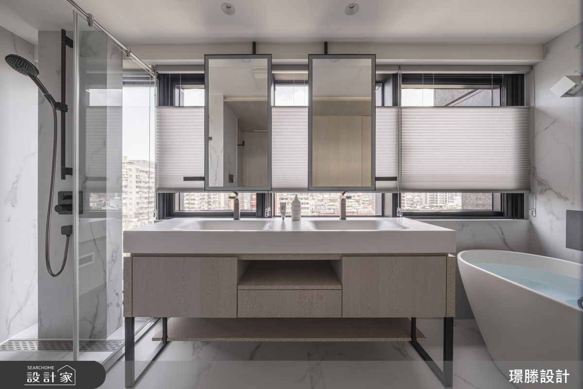 70坪毛胚屋＿現代風浴室案例圖片＿璟滕設計＿璟滕_10之19
