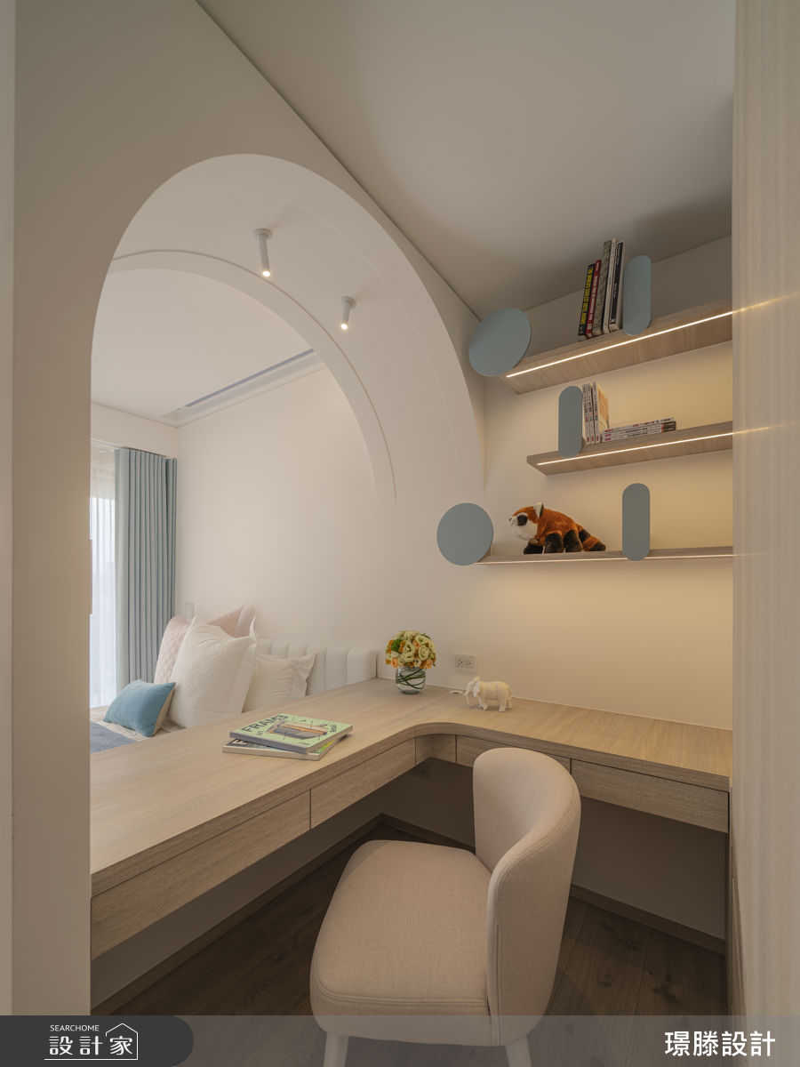 70坪毛胚屋＿現代風兒童房兒童房案例圖片＿璟滕設計＿璟滕_10之22