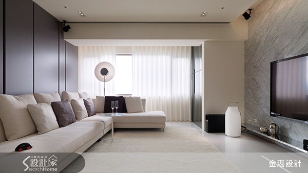 45坪中古屋(5~15年)＿簡約風客廳案例圖片＿金湛空間設計＿金湛_05之5