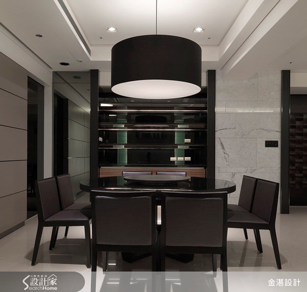 80坪預售屋＿奢華風餐廳案例圖片＿金湛空間設計＿金湛_04之4