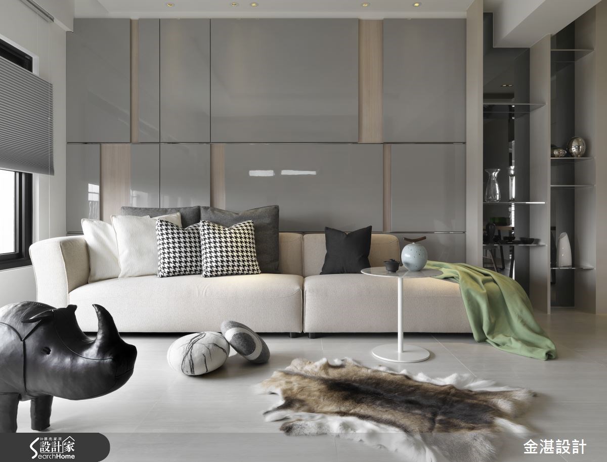 25坪新成屋(5年以下)＿混搭風客廳案例圖片＿金湛空間設計＿金湛_10之1