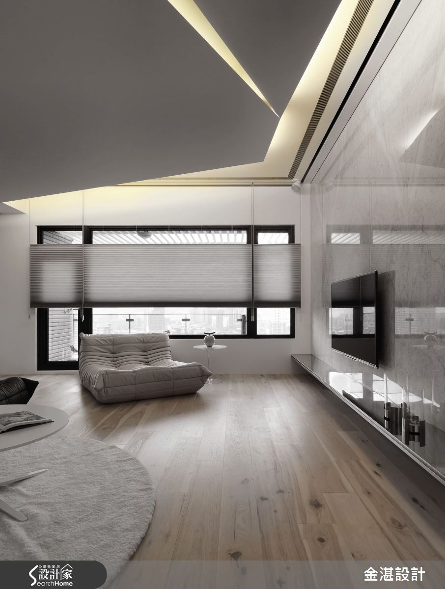 40坪預售屋＿混搭風客廳案例圖片＿金湛空間設計＿金湛_13之2