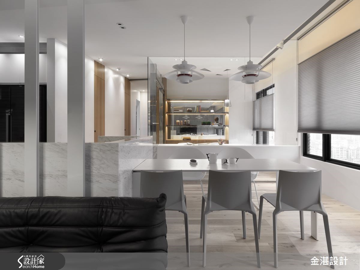 40坪預售屋＿混搭風餐廳案例圖片＿金湛空間設計＿金湛_13之5