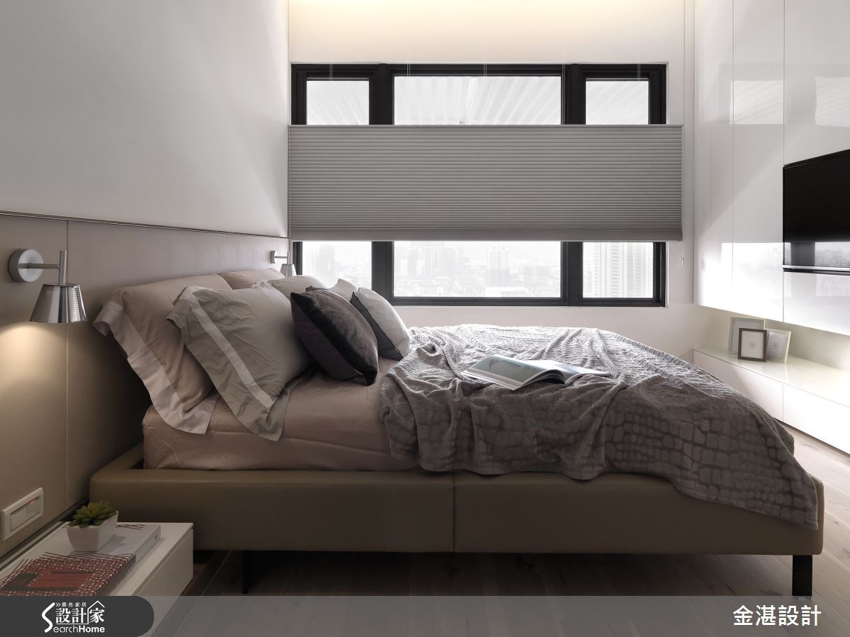 40坪預售屋＿混搭風臥室案例圖片＿金湛空間設計＿金湛_13之12