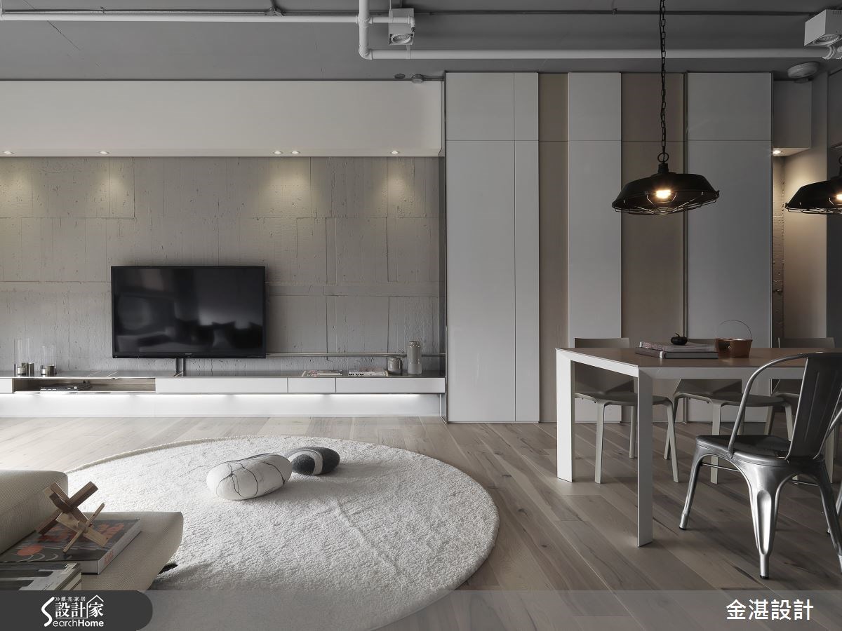 25坪＿混搭風客廳案例圖片＿金湛空間設計＿金湛_14之2