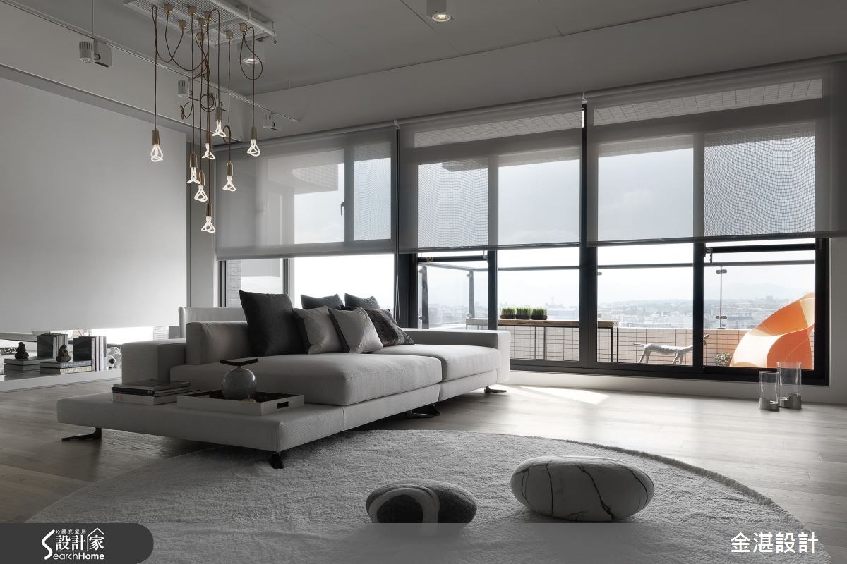 25坪＿混搭風客廳案例圖片＿金湛空間設計＿金湛_14之3