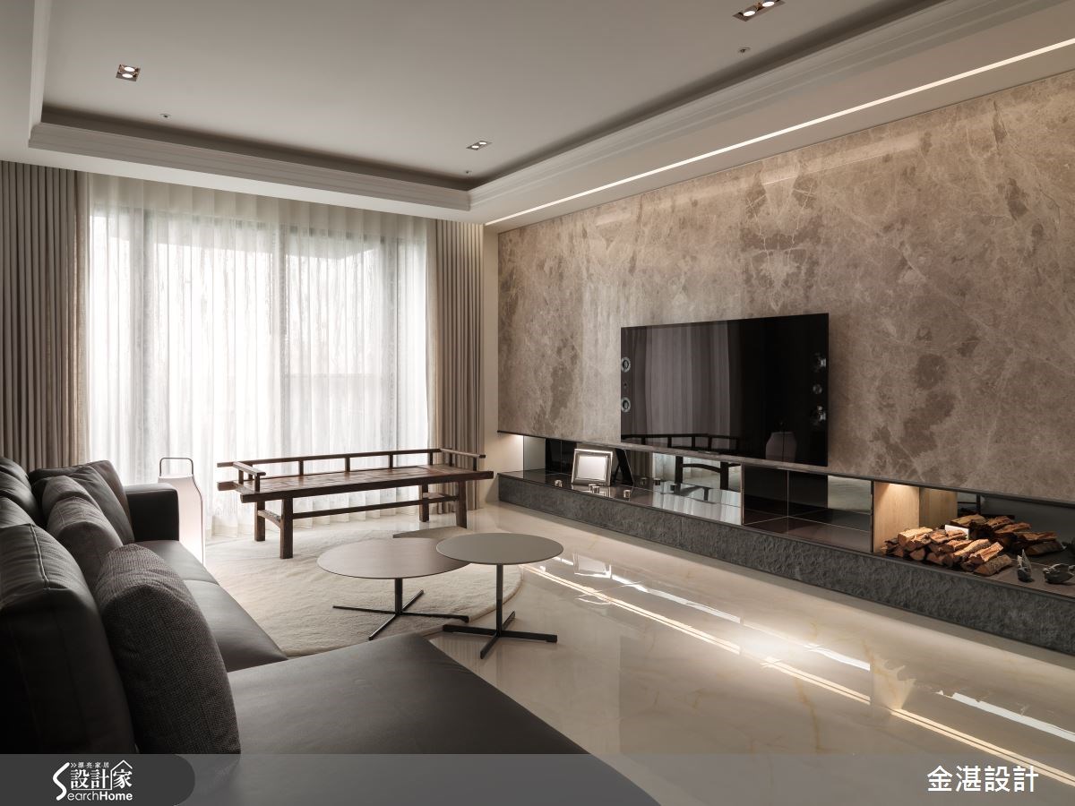45坪新成屋(5年以下)＿混搭風客廳案例圖片＿金湛空間設計＿金湛_15之2