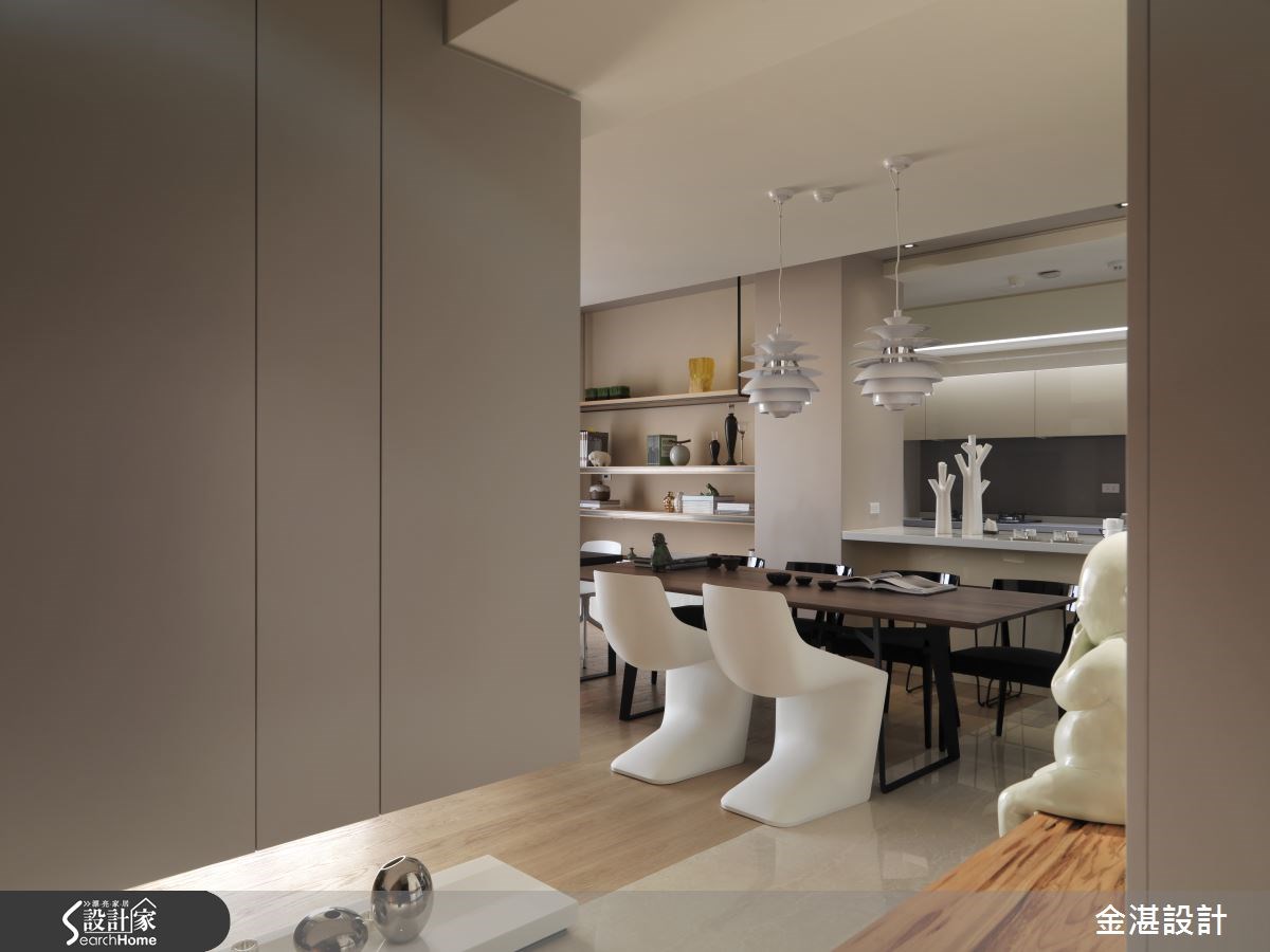 40坪新成屋(5年以下)＿現代風餐廳案例圖片＿金湛空間設計＿金湛_17之2