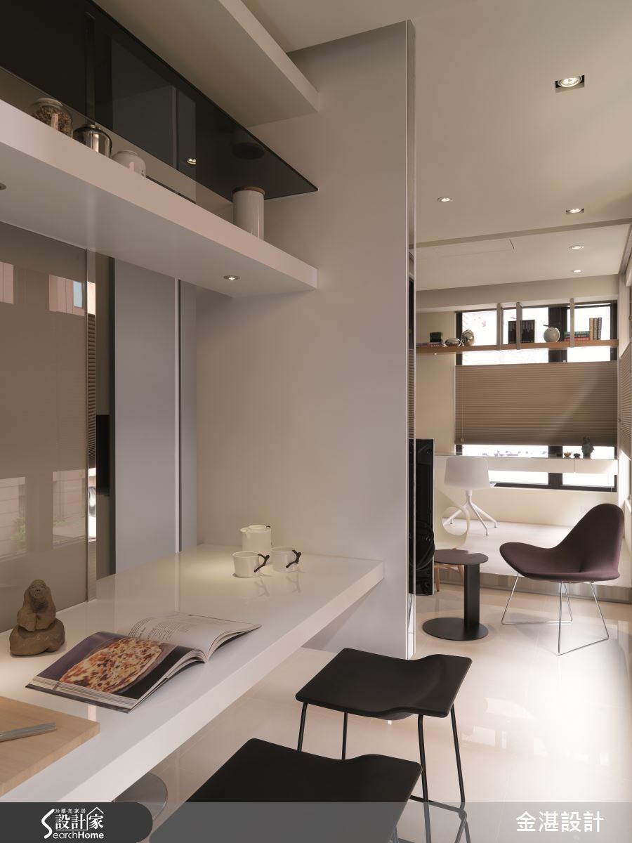 12坪新成屋(5年以下)＿現代風書房案例圖片＿金湛空間設計＿金湛_18之5