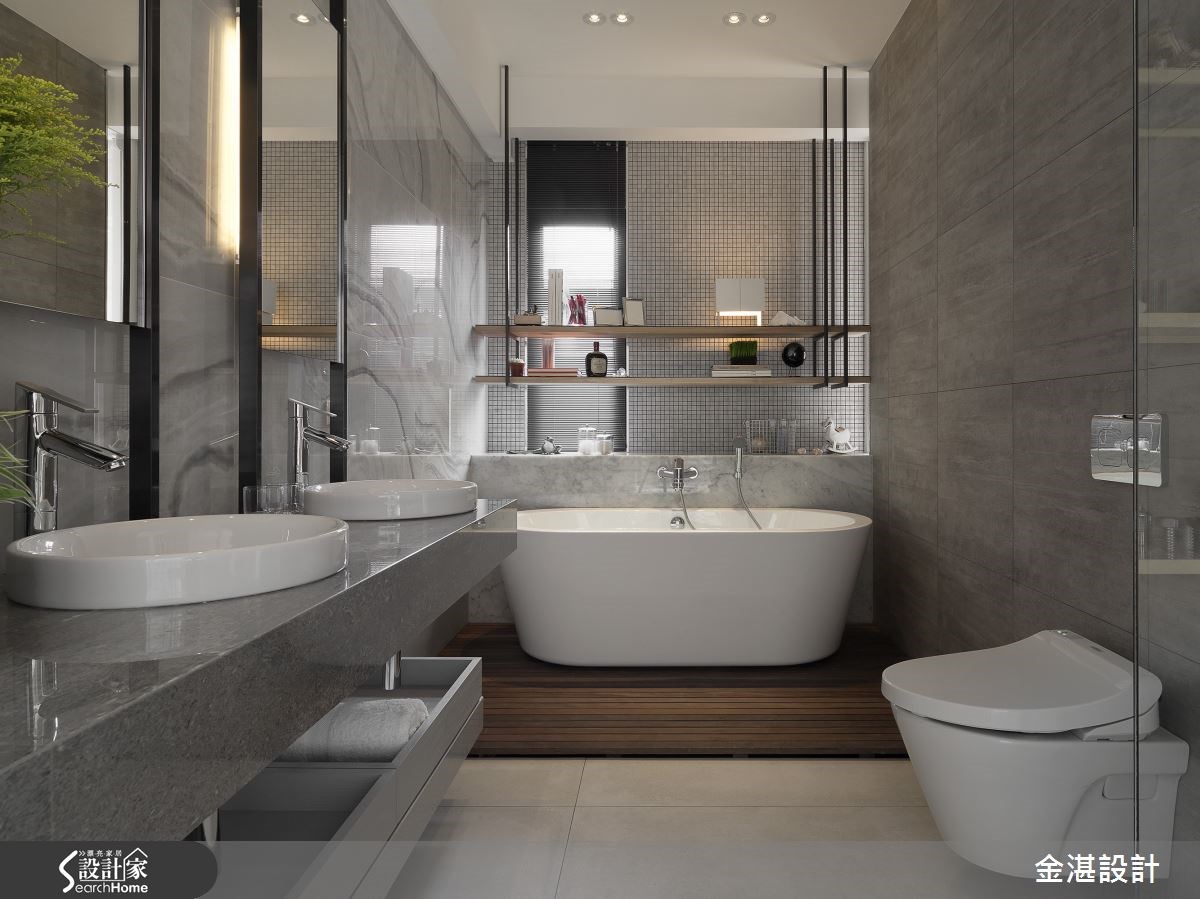 150坪新成屋(5年以下)＿現代風浴室案例圖片＿金湛空間設計＿金湛_21之17