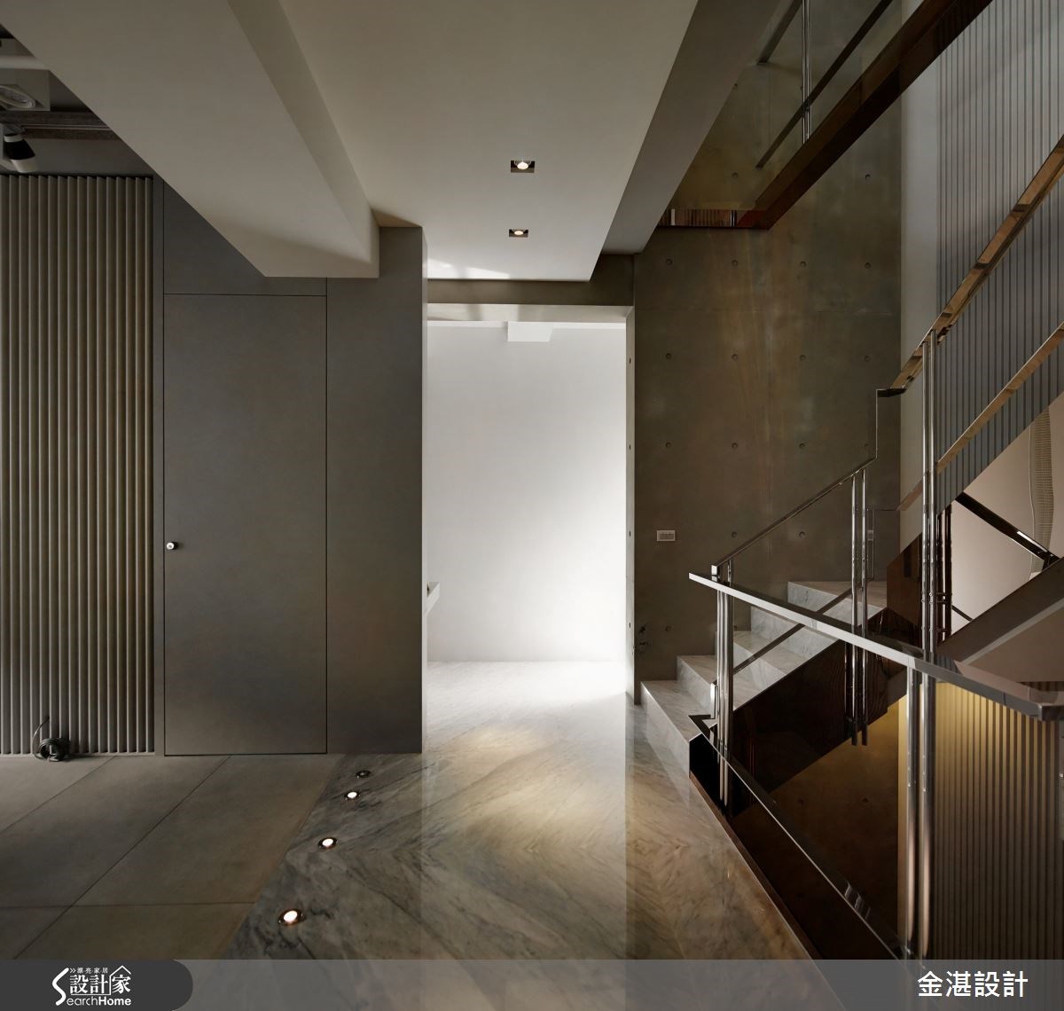 150坪新成屋(5年以下)＿現代風樓梯案例圖片＿金湛空間設計＿金湛_21之21