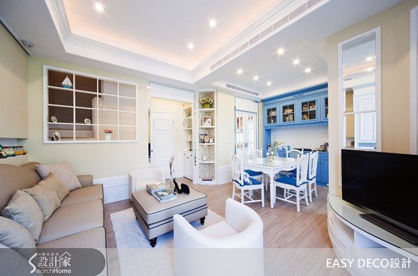 60坪新成屋(5年以下)＿鄉村風案例圖片＿EasyDeco藝珂設計＿EASYDECO_32之1
