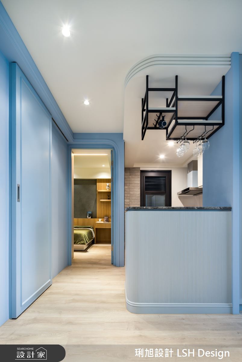 16坪新成屋(5年以下)＿美式風餐廳吧檯中島案例圖片＿琍旭室內裝修設計＿琍旭_Y宅之7