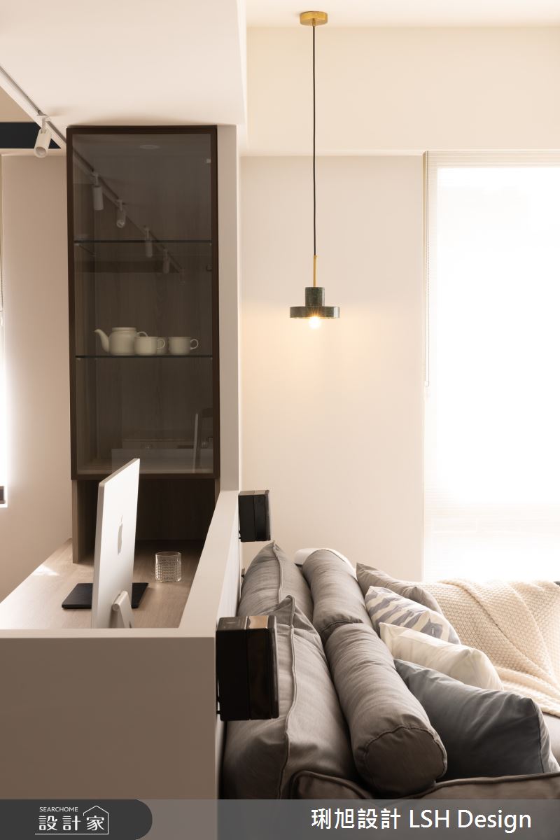 25坪中古屋(5~15年)＿現代風客廳書房工作區案例圖片＿琍旭室內裝修設計＿琍旭_原 ‧ 折之8