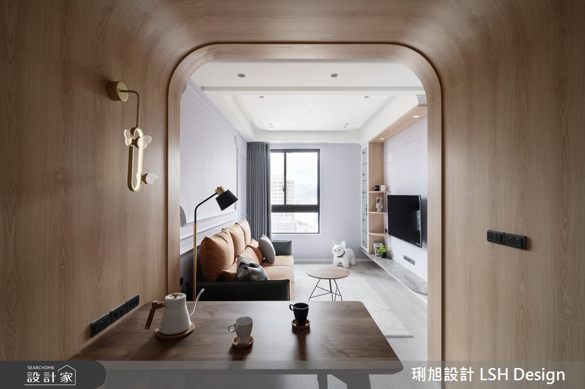 15坪新成屋(5年以下)＿美式風客廳餐廳案例圖片＿琍旭室內裝修設計＿琍旭_SOHO之3