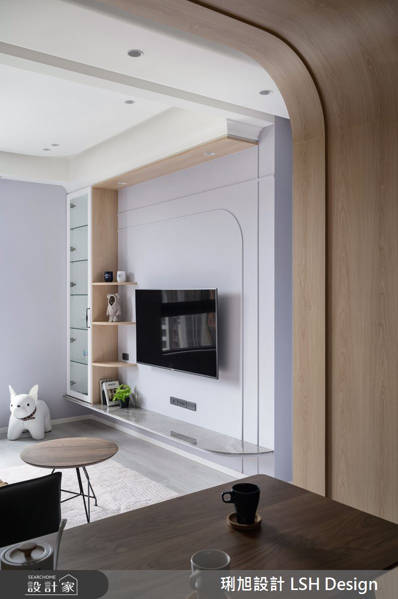 15坪新成屋(5年以下)＿美式風客廳餐廳案例圖片＿琍旭室內裝修設計＿琍旭_SOHO之6