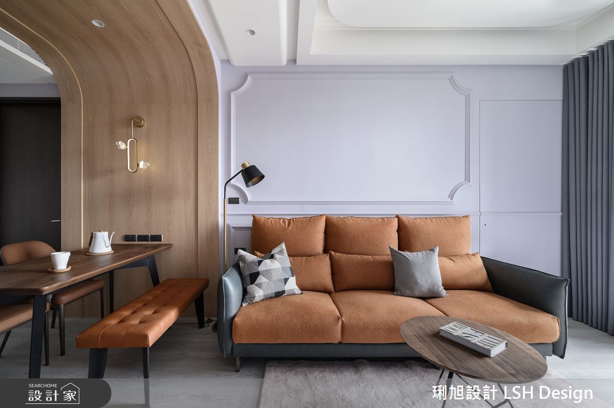 15坪新成屋(5年以下)＿美式風客廳餐廳案例圖片＿琍旭室內裝修設計＿琍旭_SOHO之7