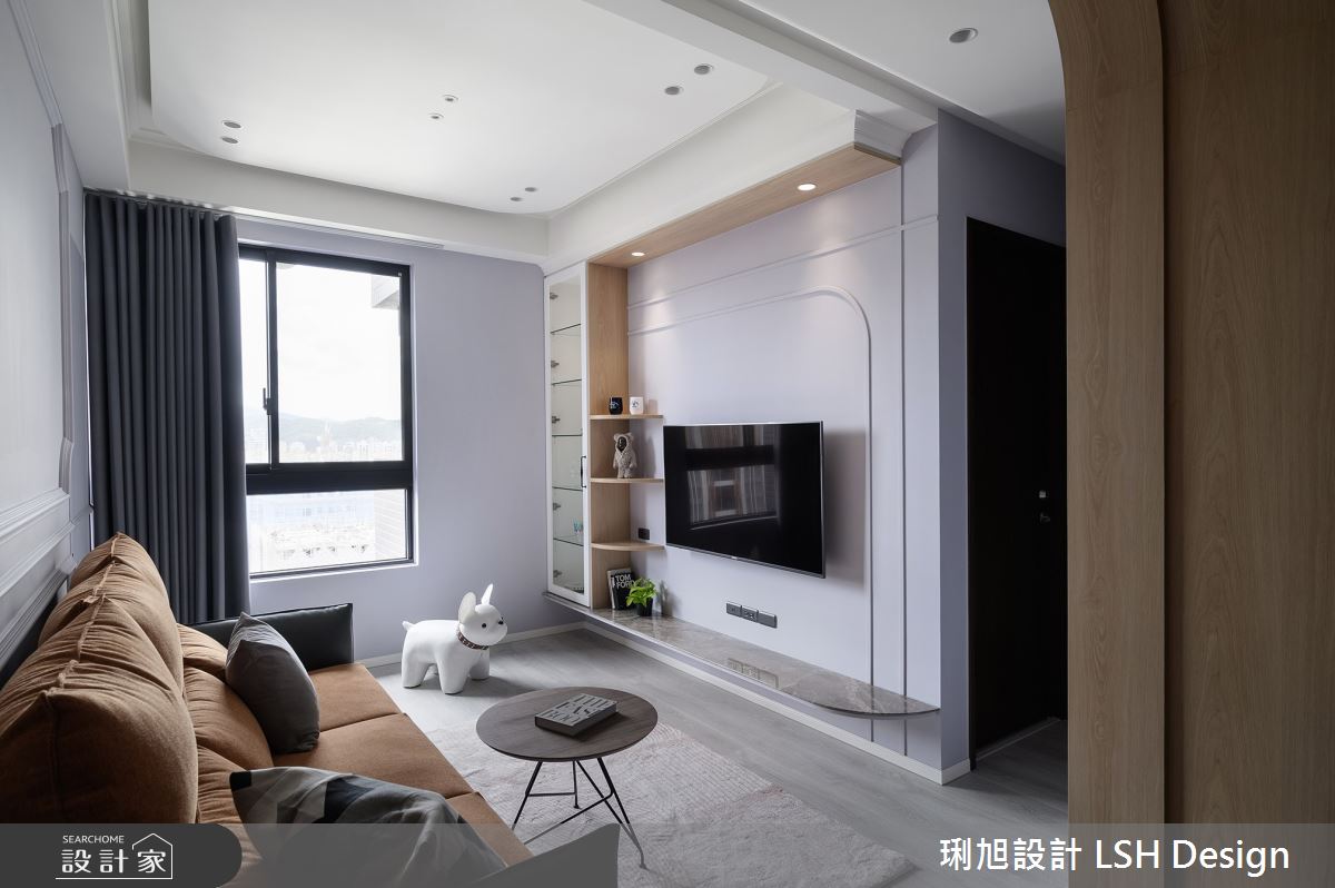 15坪新成屋(5年以下)＿美式風客廳案例圖片＿琍旭室內裝修設計＿琍旭_SOHO之12