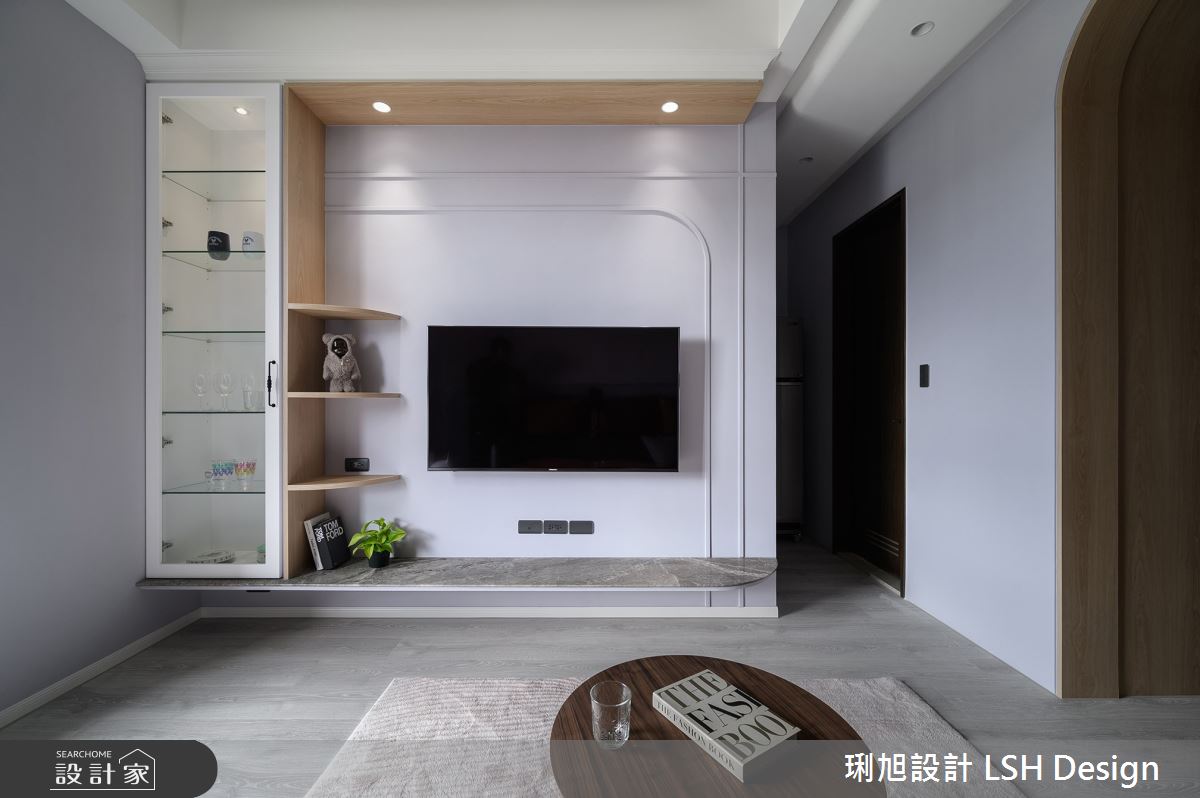 15坪新成屋(5年以下)＿美式風客廳案例圖片＿琍旭室內裝修設計＿琍旭_SOHO之13