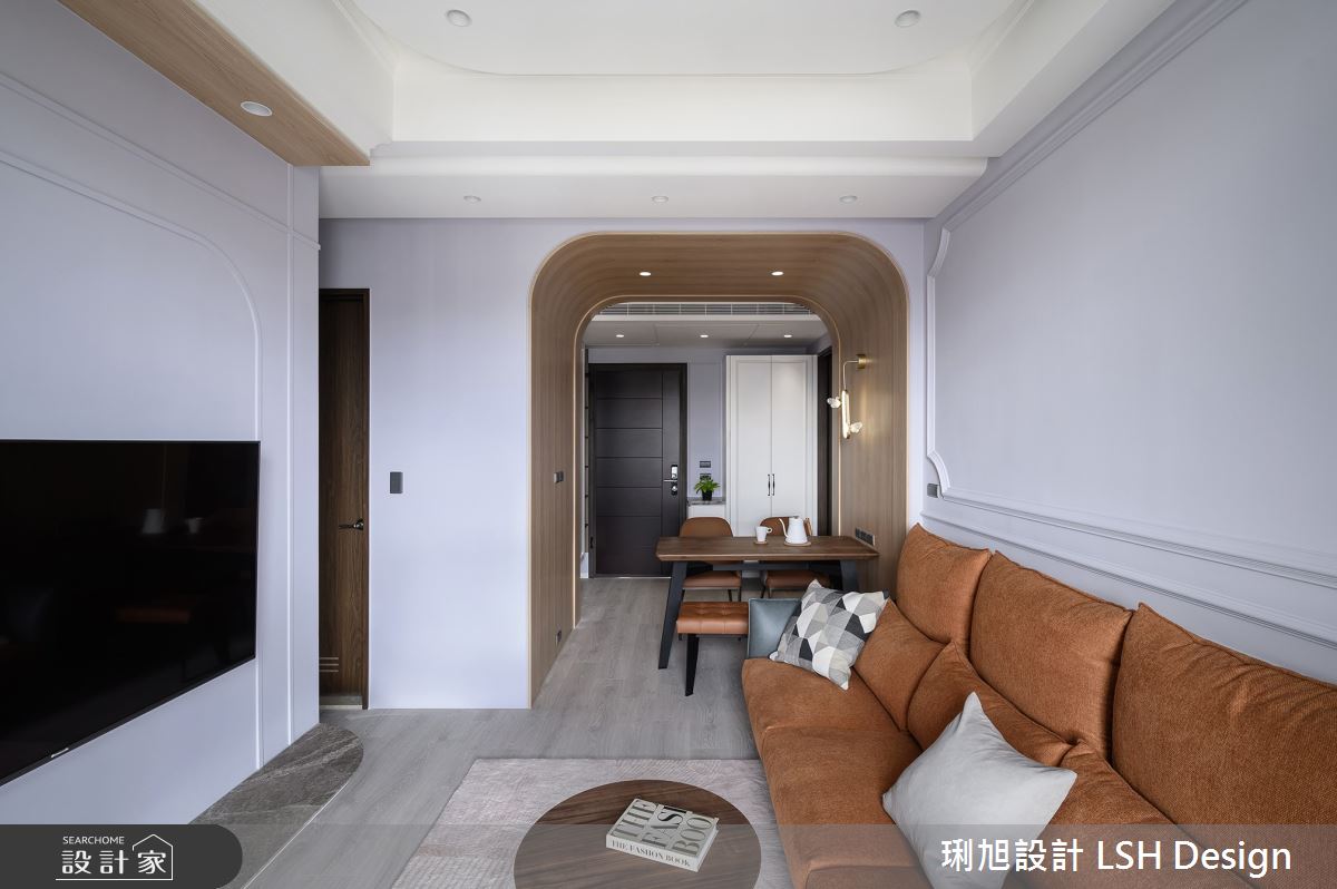 15坪新成屋(5年以下)＿美式風玄關客廳餐廳案例圖片＿琍旭室內裝修設計＿琍旭_SOHO之14