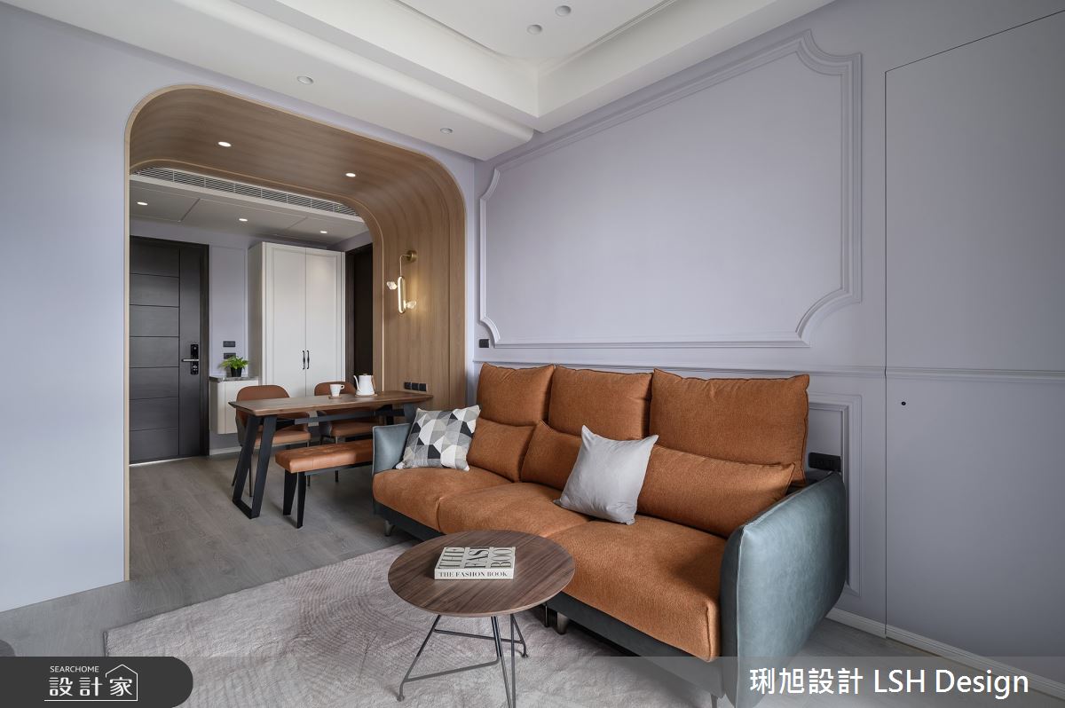 15坪新成屋(5年以下)＿美式風玄關客廳餐廳案例圖片＿琍旭室內裝修設計＿琍旭_SOHO之15