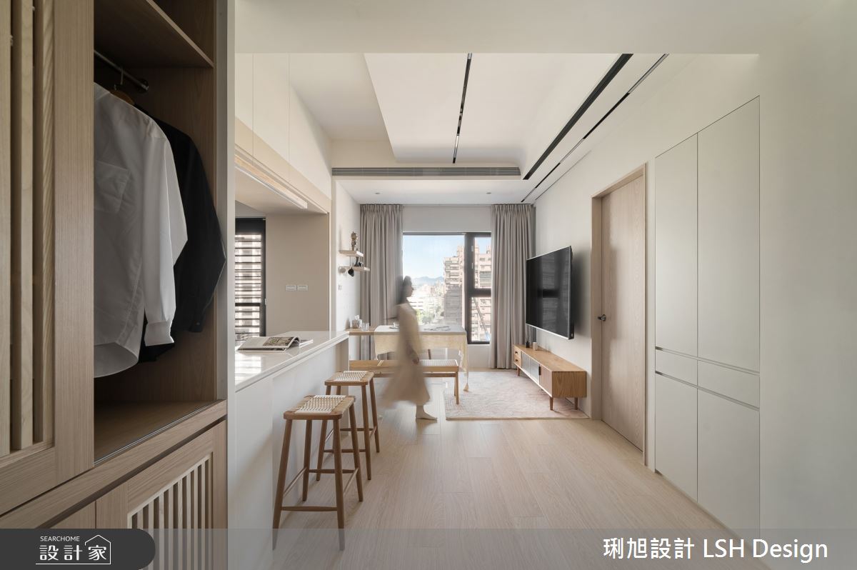 14坪新成屋(5年以下)＿日式無印風玄關客廳餐廳中島案例圖片＿琍旭室內裝修設計＿琍旭_小時光之18