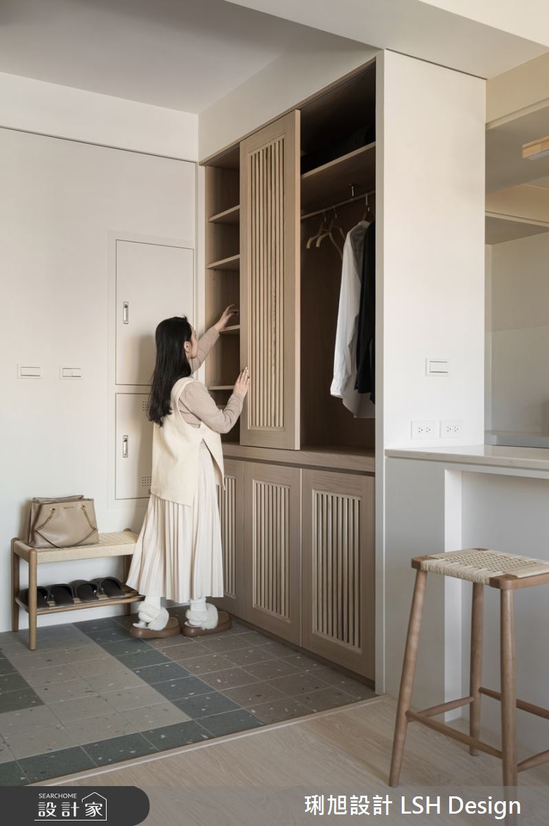 14坪新成屋(5年以下)＿日式無印風玄關中島案例圖片＿琍旭室內裝修設計＿琍旭_小時光之30