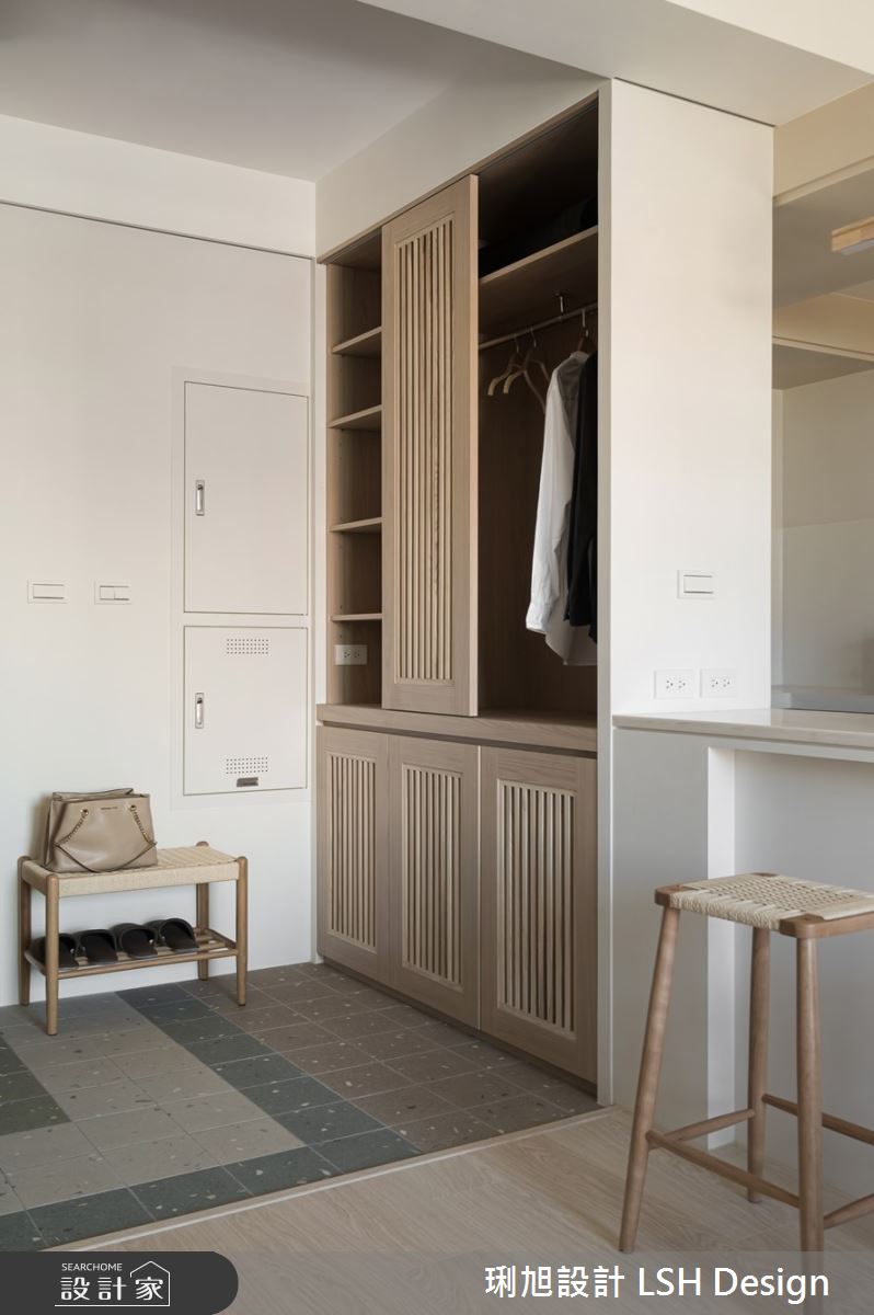 14坪新成屋(5年以下)＿日式無印風玄關中島案例圖片＿琍旭室內裝修設計＿琍旭_小時光之31