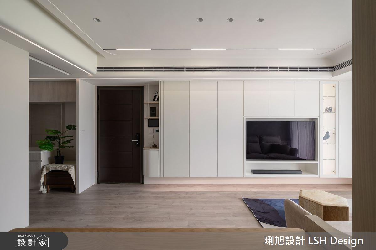 24坪新成屋(5年以下)＿北歐風玄關客廳餐廳案例圖片＿琍旭室內裝修設計＿琍旭_純境 · 森之2