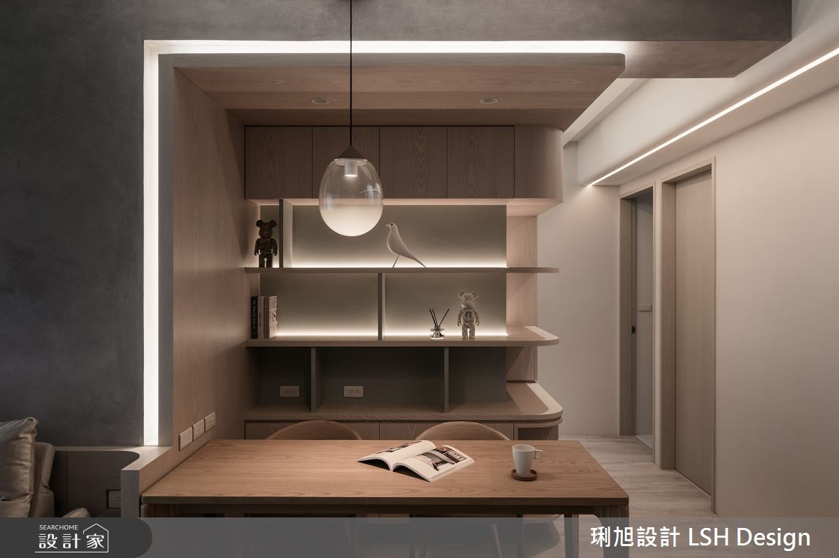 24坪新成屋(5年以下)＿北歐風餐廳案例圖片＿琍旭室內裝修設計＿琍旭_純境 · 森之19