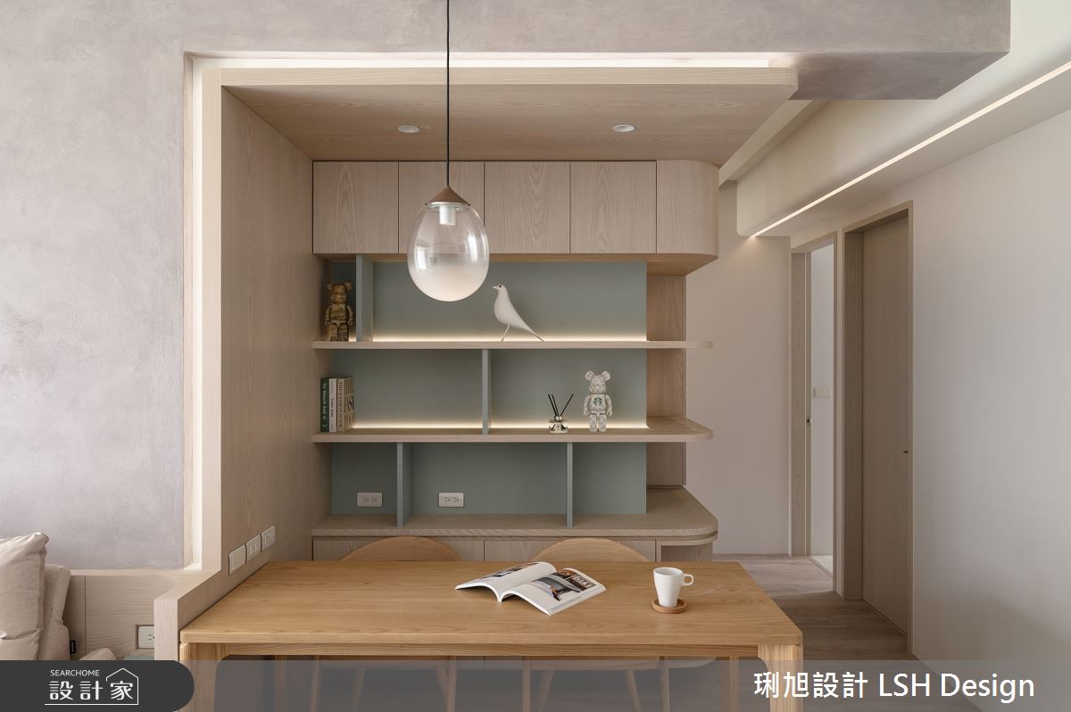 24坪新成屋(5年以下)＿北歐風餐廳案例圖片＿琍旭室內裝修設計＿琍旭_純境 · 森之20