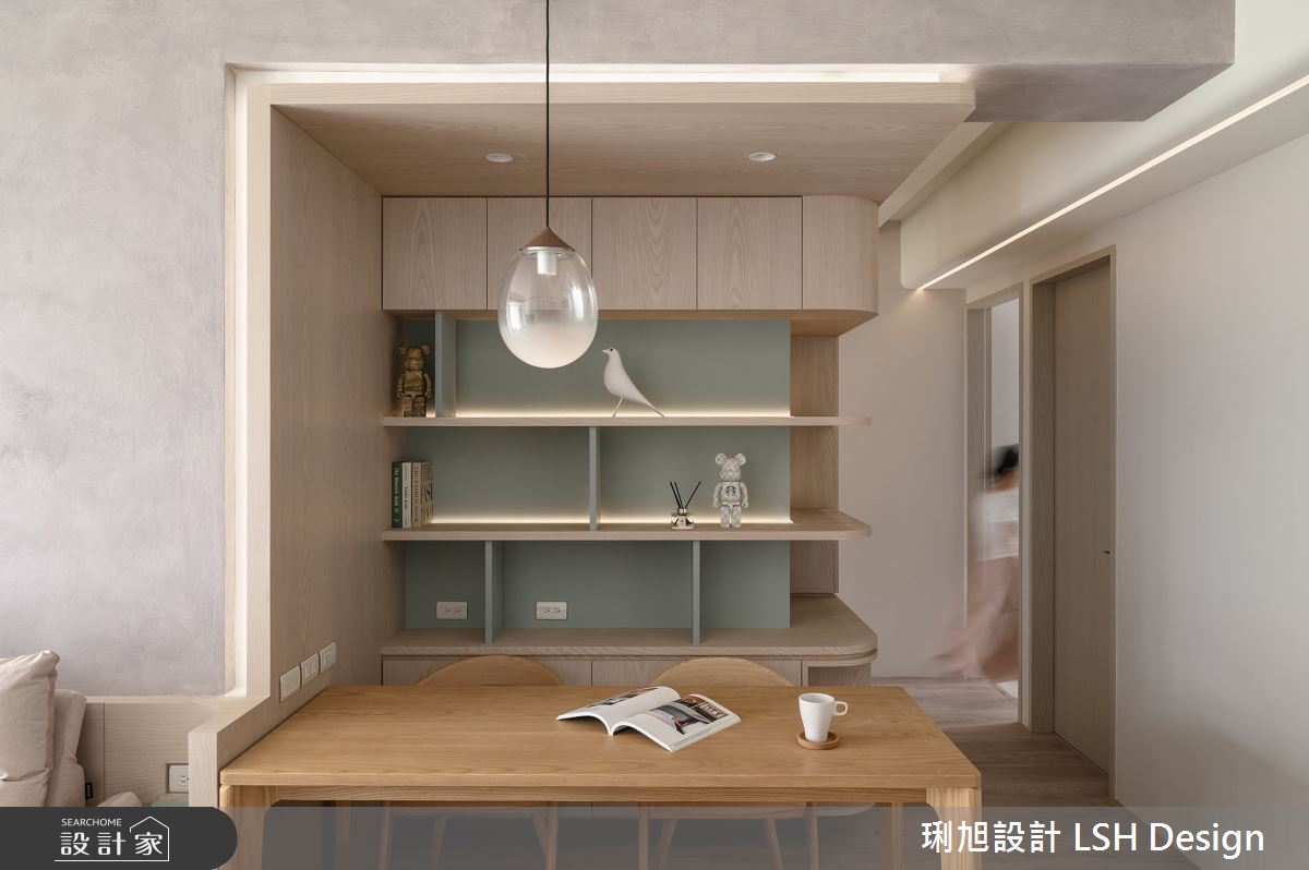 24坪新成屋(5年以下)＿北歐風餐廳案例圖片＿琍旭室內裝修設計＿琍旭_純境 · 森之21
