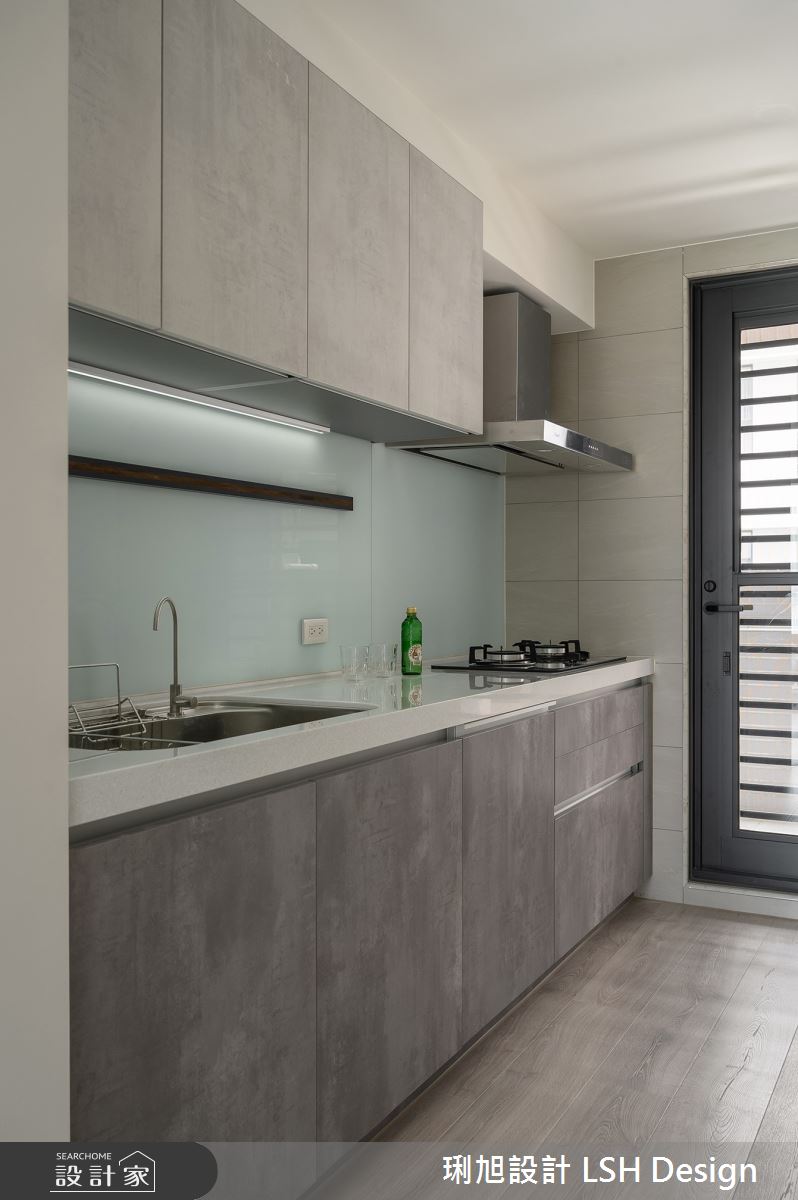 24坪新成屋(5年以下)＿北歐風廚房案例圖片＿琍旭室內裝修設計＿琍旭_純境 · 森之29